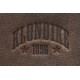 Сумка KLONDIKE «Brady», натуральная кожа в темно-коричневом цвете, 30 х 35 х 7 см