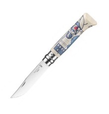 Нож Opinel №8, Edition France by Ale Giorgini, 002154