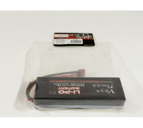 Аккумулятор Li-Po Himoto 5000mAh, 7,4V, 30C, T‐plug