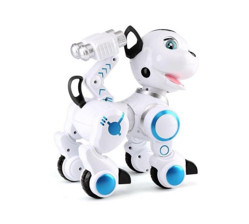Радиоуправляемая робот-собака LENENG TOYS K10 Wow!Dog звук, свет, танцы, сенсор