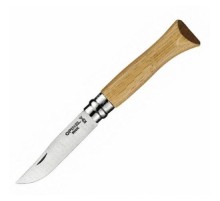 Нож Opinel №6, нержавеющая сталь, дубовая рукоять в картонной коробке, 002024