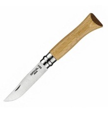 Нож Opinel №6, нержавеющая сталь, дубовая рукоять в картонной коробке, 002024