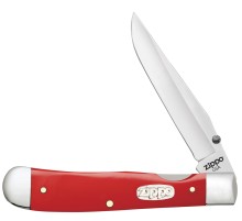 Нож перочинный ZIPPO Red Synthetic TrapperLock, 105 мм, красный + ЗАЖИГАЛКА ZIPPO 207