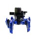 Р/У боевой робот-паук Space Warrior, лазер, ракеты, синий, Ni-Mh и З/У, 2.4G