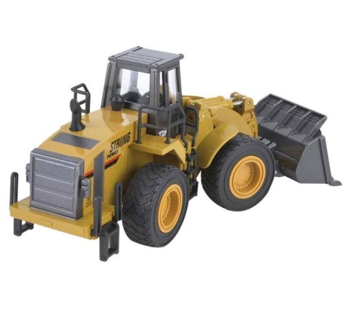 Металлический фронтальный погрузчик HUI NA TOYS 1/40