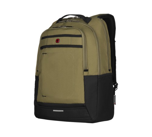 Рюкзак WENGER 16'', зеленый, полиэстер, 34 x 24 x 45 см, 24 л