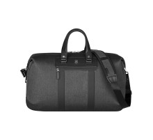 Дорожная сумка VICTORINOX Architecture Urban 2 Weekender, серый, полиэстер/кожа, 24x56x30 см, 45 л