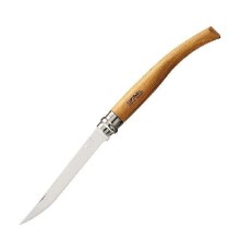 Нож филейный Opinel №10,  нержавеющая сталь, рукоять из дерева бука, 000517