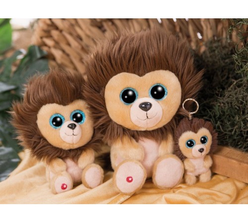 Мягкая игрушка NICI Лев Клифф, брелок 9 см