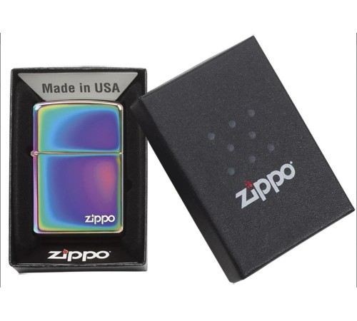 Зажигалка ZIPPO Classic с покрытием Spectrum™, латунь/сталь, разноцветная, глянцевая, 38x13x57 мм