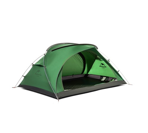 Палатка Naturehike Bear-UL2 NH20ZP108 20D двухместная, зеленая, 6927595747711