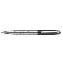 Ручка шариковая Pierre Cardin LEO 750. Цвет - черный и серебристый.Упаковка Е-2.