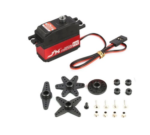 Сервомашинка цифровая JX Servo PDI-HV2546MG (26.32г/6.6/0.10/7.4V) Mini