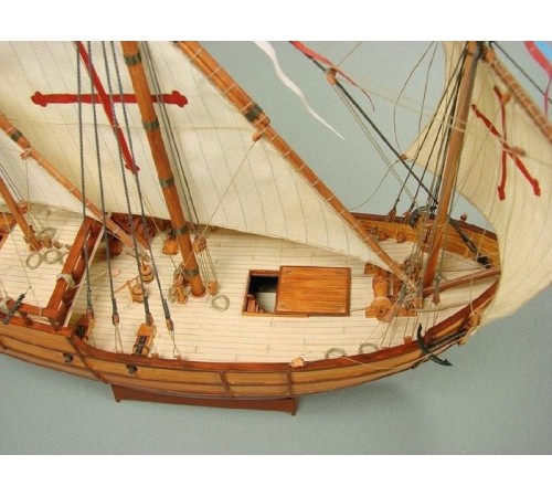 Сборная картонная модель Shipyard каравелла Pinta (№64), 1/96