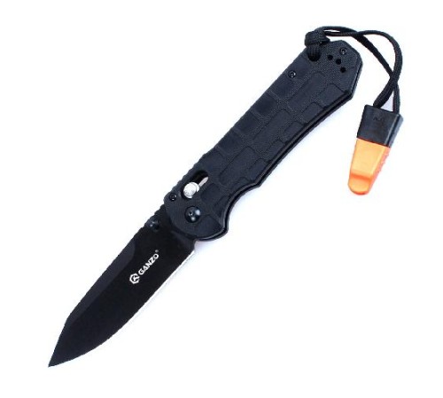 Нож Ganzo G7453P-WS черный, G7453P-BK-WS