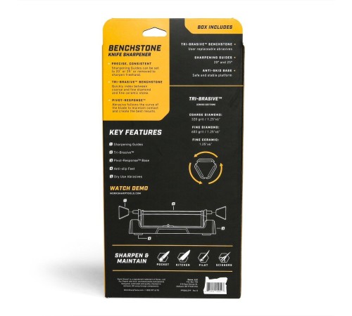 Точилка ручная Work Sharp Benchstone SHARPENER, WSBCHBSS-I