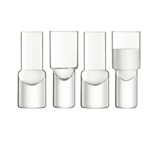 Набор из 4 стопок Lsa International Vodka 50 мл