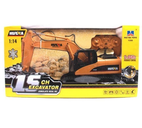Радиоуправляемый экскаватор HUI NA TOYS 2.4G 15CH 1/16 RTR