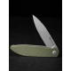 Складной нож SENCUT Bocll II D2 Steel Gray Stonewashed Handle G10 OD Green