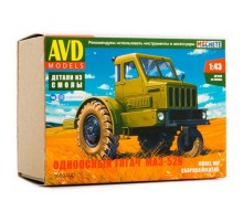 Сборная модель AVD Одноосный тягач МАЗ-529, 1/43