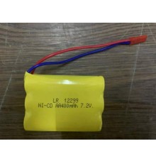 Аккумулятор Ni-Cd 400mAh, 7.2V, JST, двухрядный для Huina 1572, 1585