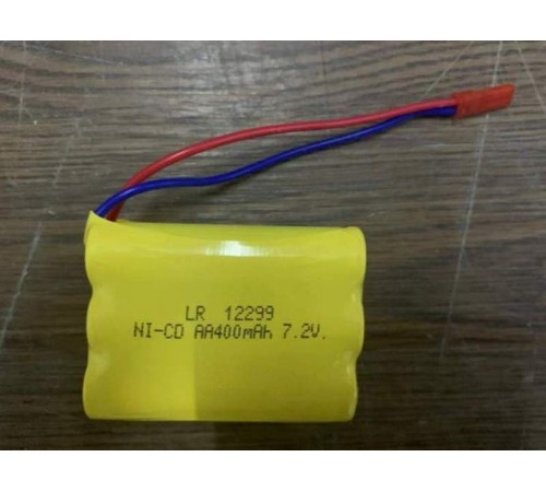 Аккумулятор Ni-Cd 400mAh, 7.2V, JST, двухрядный для Huina 1572, 1585