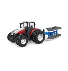 Р/У фермерский трактор Korody с плугом, двойные колеса 1/24 2.4G 6CH RTR
