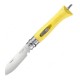 Нож Opinel №09 DIY, нержавеющая сталь, сменные биты, желтый, блистер (2138), 002138