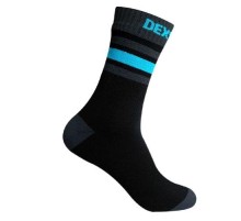 Водонепроницаемые носки DexShell Ultra Dri Sports Socks L (43-46) с голубой полоской