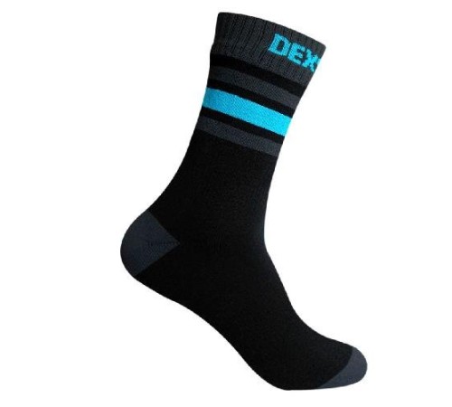 Водонепроницаемые носки DexShell Ultra Dri Sports Socks S (36-38) с голубой полосой