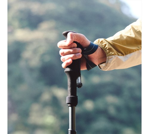 Треккинговая палка Naturehike CNK2450DS013 AL Chang feng Pro 103-120см 5-секций серый, 6975641883708