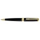 Шариковая ручка Waterman Exception Slim Black GT. Детали дизайна: позолота 23К.