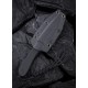 Нож CIVIVI Fixed Blade Elementum D2 Steel Black Stonewash Handle G10 Black