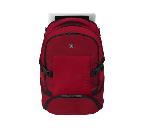 Рюкзак VICTORINOX VX Sport Evo Deluxe Backpack, красный, полиэстер, 35x25x48 см, 28 л