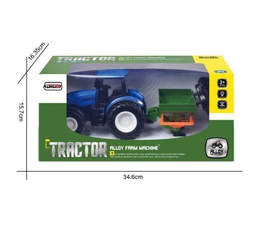 Р/У фермерский трактор Korody с поливалкой, мет. кузов 1/24 2.4G 6CH RTR