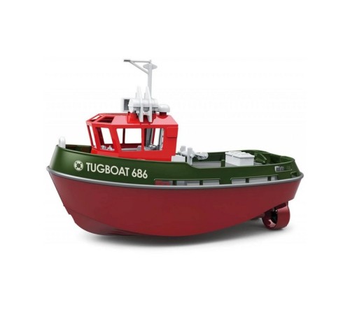 Радиоуправляемый буксир Heng Long Tugboat (зеленый) 2.4G 1/72 RTR