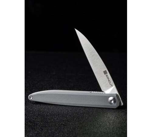 Складной нож SENCUT Jubil D2 Steel Satin Finished Handle G10 Gray