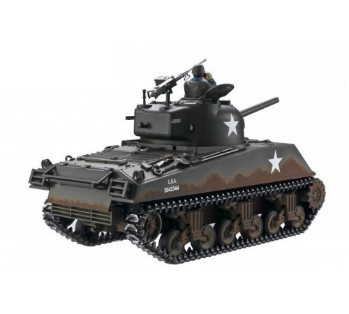 Р/У танк Torro Sherman M4A3, 1/16  2.4G, ВВ-пушка, деревянная коробка