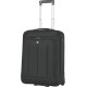 Чемодан VICTORINOX VX One VX 21, чёрный, нейлон 1000D/кожа, 40x20x55 см, 44 л