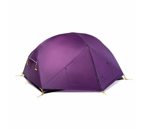 Палатка Naturehike Mongar NH17T007-M 20D двухместная сверхлегкая,фиолетовая, 6927595700594