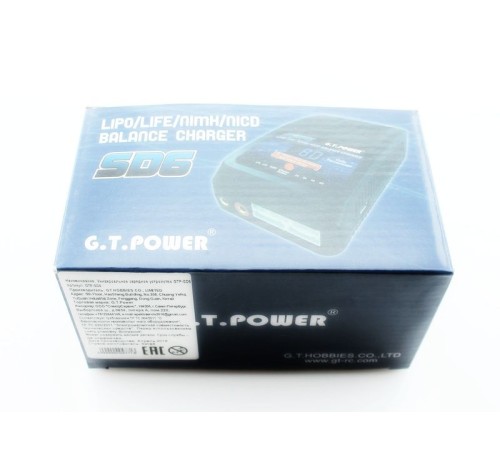 Универсальное зарядное устройство G.T.Power SD6