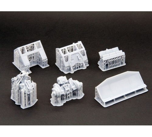 Сборная модель Red Iron Models Бульдозер Т-100МЗГП, 1/43