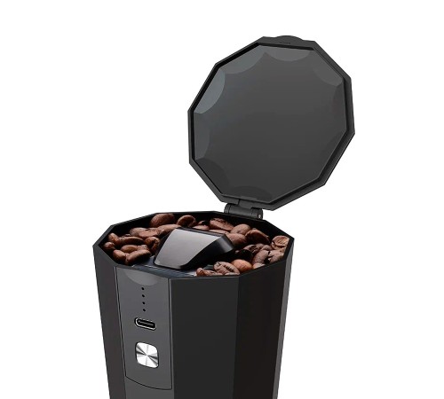 Кофемолка Xiaomi Circle Joy Electric Coffee Grinder, янтарно-черная
