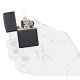 Зажигалка ZIPPO Classic с покрытием Black Matte, латунь/сталь, чёрная, матовая, 38x13x57 мм