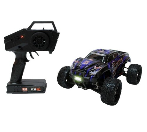 Радиоуправляемый монстр Remo Hobby SMAX V2.0 (синий) 4WD 2.4G 1/16 RTR
