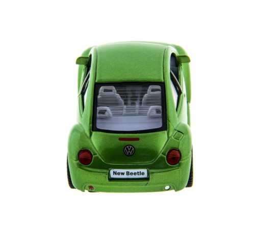 Машина Kinsmart 1:32 Volkswagen New Beetle инерция (1/12шт.)  б/к
