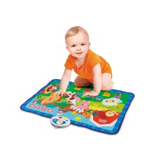 Интерактивная игрушка Kids Hits Музыкальный коврик с огоньками Кто пасется на лугу