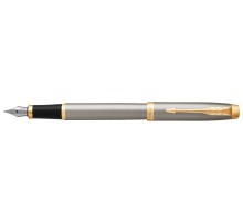 Ручка перьевая Parker IM Brushed Metal GT
