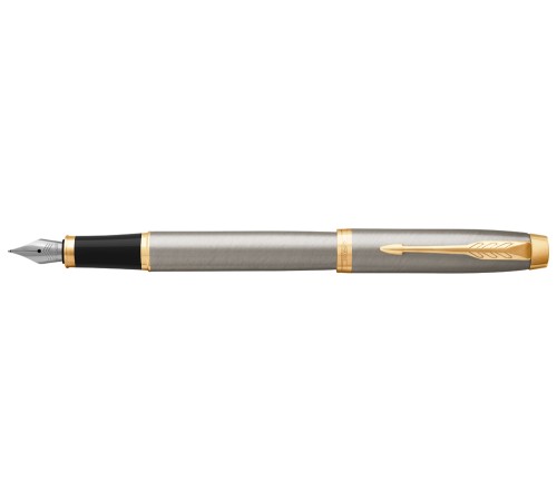 Ручка перьевая Parker IM Brushed Metal GT