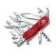 Нож перочинный VICTORINOX Evolution S557, 85 мм, 21 функция, с фиксатором лезвия, красный
